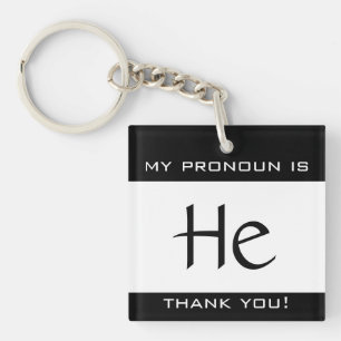 Llavero Mi pronombre es ÉL