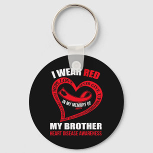 Llavero Mi recuerdo de la conciencia de la enfermedad card