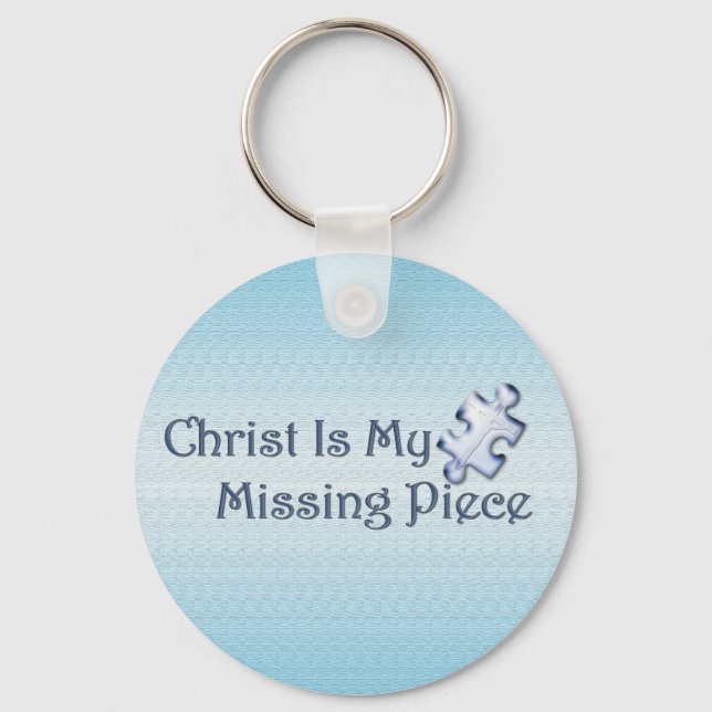 Llavero Mi religión de pieza perdida (Anverso)