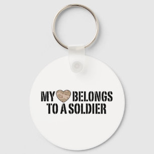 Llavero Mi soldado cardíaco