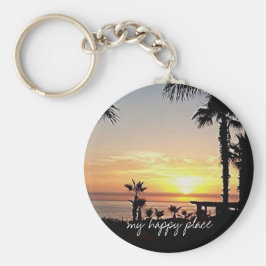 Llavero Mi teclado de lugar feliz