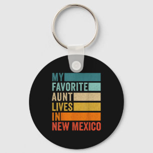 Llavero Mi tía favorita vive en Nuevo México Vintage