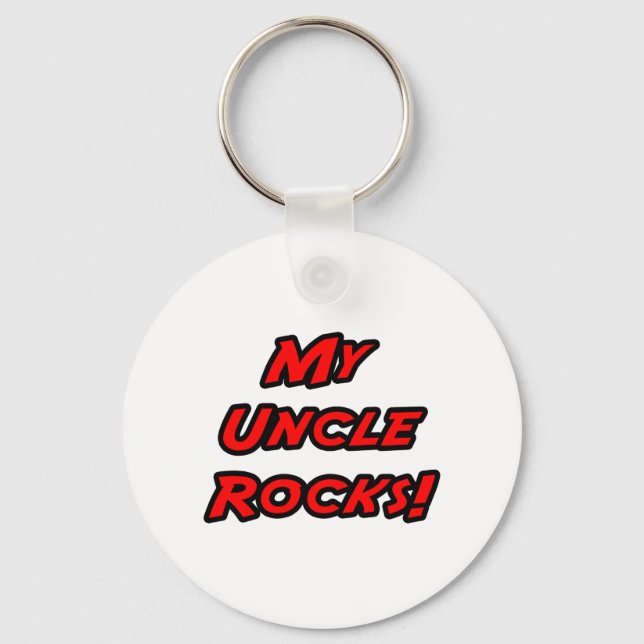 Llavero Mi tío Rocas (Anverso)