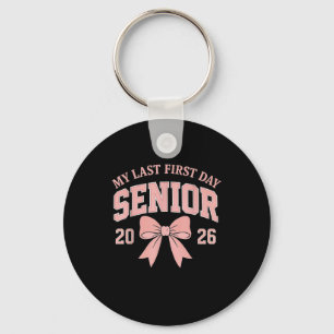 Llavero Mi último primer día Senior 2026 Lazo Rosa Cl De 2