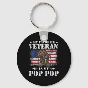 Llavero Mi Veterano Favorito Es Mi Hijo Orgulloso Del Pop