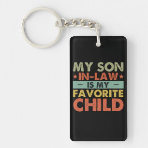 Llavero Mi yerno es mi hijo favorito Divertida familia