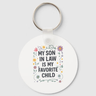 Llavero Mi yerno es mi hijo favorito Divertida familia Ma