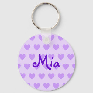 Llavero Mia en morado