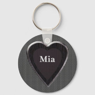 Llavero Mia Stole My Heart Keychain