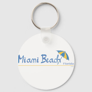 Llavero Miami Beach, Florida Umbrella Guay