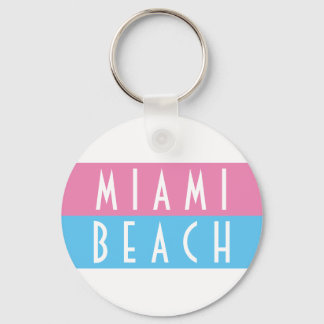 Llavero Miami Beach Vice Keychain