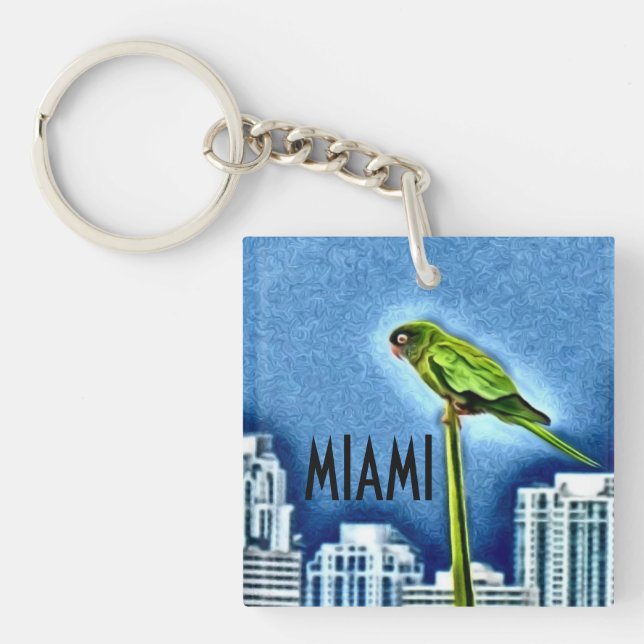 Llavero ~Miami Keychain~ MIAMI KEYCHAIN, ¡PERSONALIZAR! (Frente)