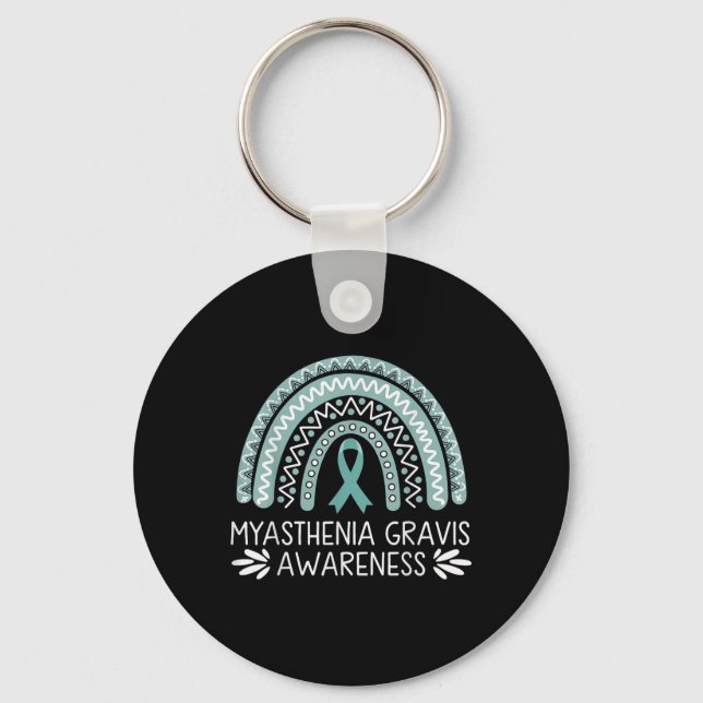 Llavero Miastenia Gravis Awareness (Anverso)
