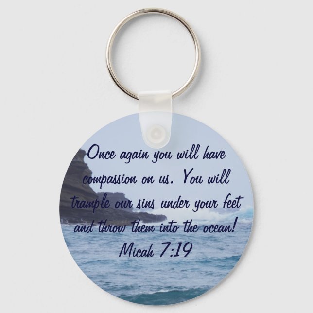 Llavero Micah 7:19_Keychain (Anverso)