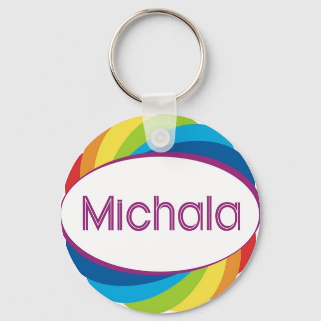 Llavero Michala (Anverso)