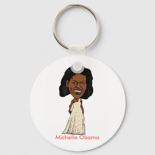 Llavero Michelle Obama keychain