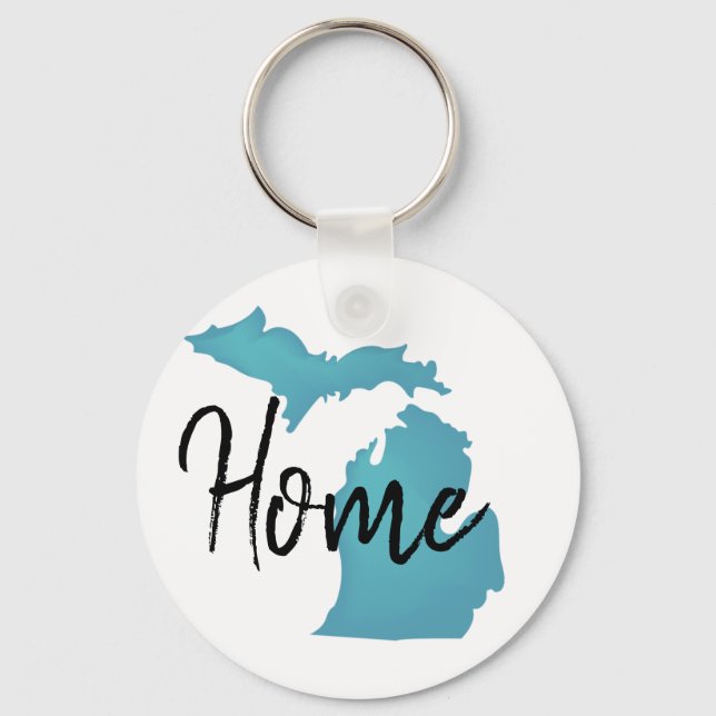 Llavero Michigan Home (Anverso)