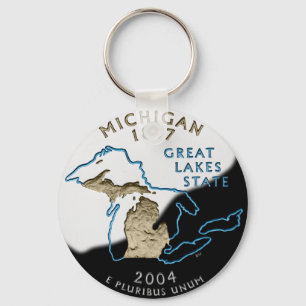 Llavero Michigan Keychain