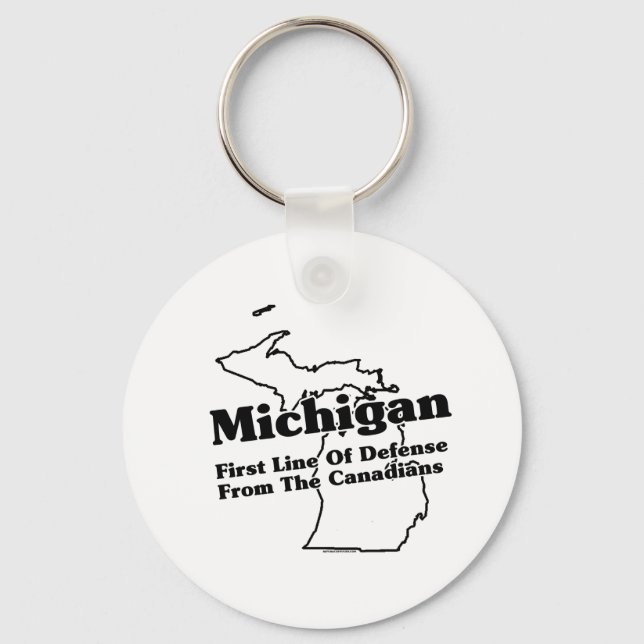 Llavero Michigan State Slogan (Anverso)