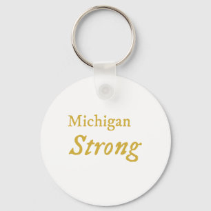 Llavero Michigan Strong