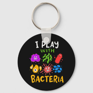 Llavero microbiología médica-tecnólogo-médico da diversión