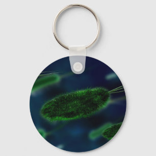 Llavero Microbios bacterianos
