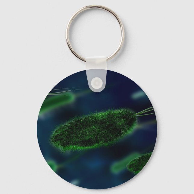Llavero Microbios bacterianos (Anverso)