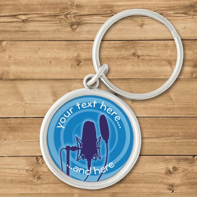 Llavero Micrófono de estudio (Subido por el creador)