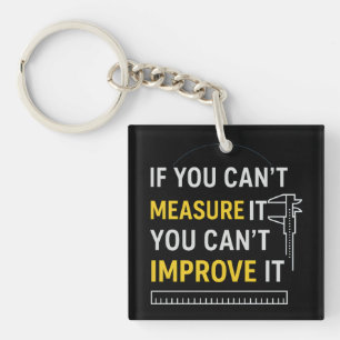 Llavero Mídela Mejórala - Motivación Lean Six Sigma