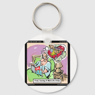 Llavero MidLife Crisis Funny Tees Mugs Cards & Gifts