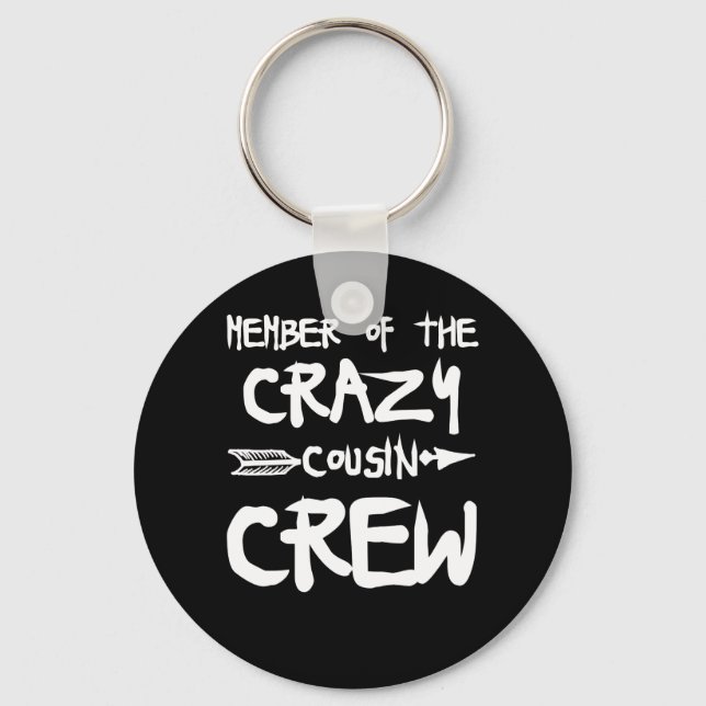 Llavero Miembro De La Crazy Cousin Crew (Anverso)