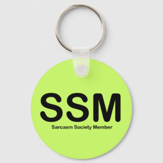Llavero Miembro de la Sociedad del Sarcasmo