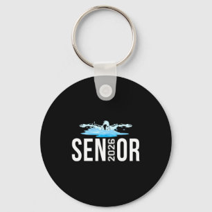 Llavero Miembro del equipo de natación senior clase de 202