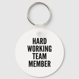 Llavero Miembro del equipo de trabajo duro
