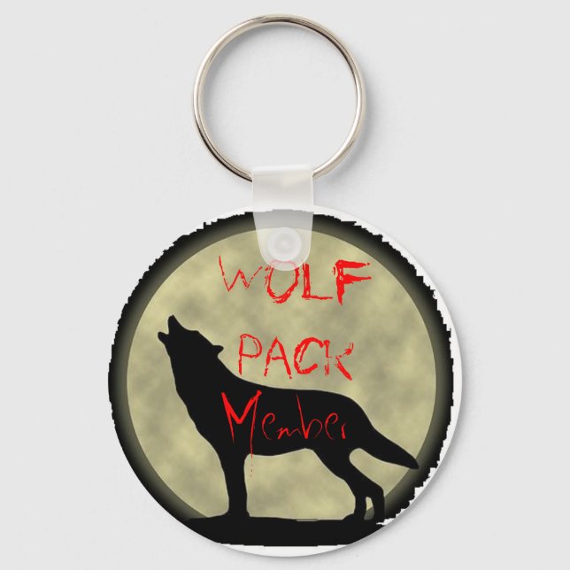 Llavero Miembro del grupo Wolf Pack (Anverso)