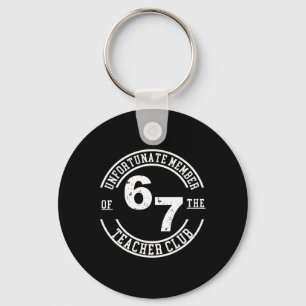 Llavero Miembro desafortunado del club de maestros 67