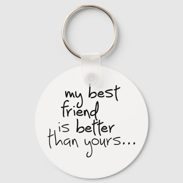 Llavero Mijn beste vriend es mejor dan de jouwe... (Anverso)