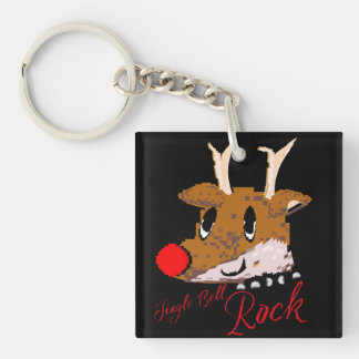 Llavero Mikitiez jinglebellrock punk gothmas reindeer