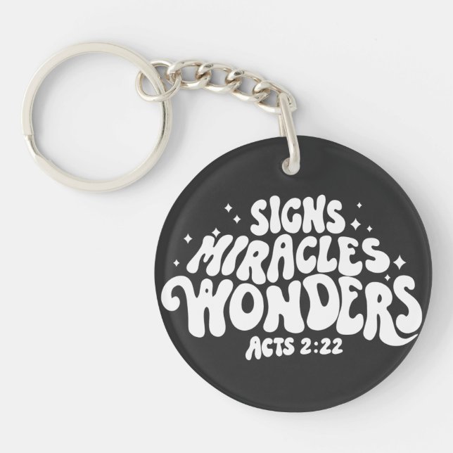 Llavero Milagro (Frente)