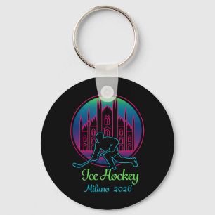 Llavero Milan 2026 Hockey sobre hielo Invierno 2026 y Duom