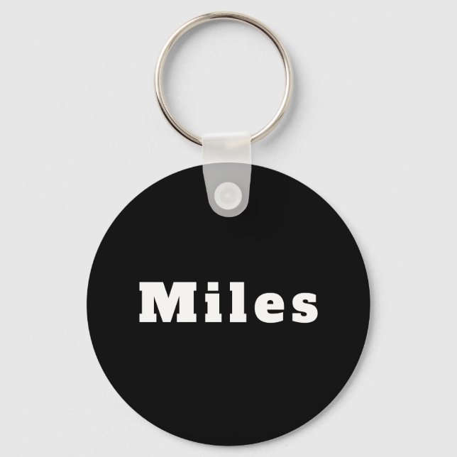 Llavero Miles (Anverso)