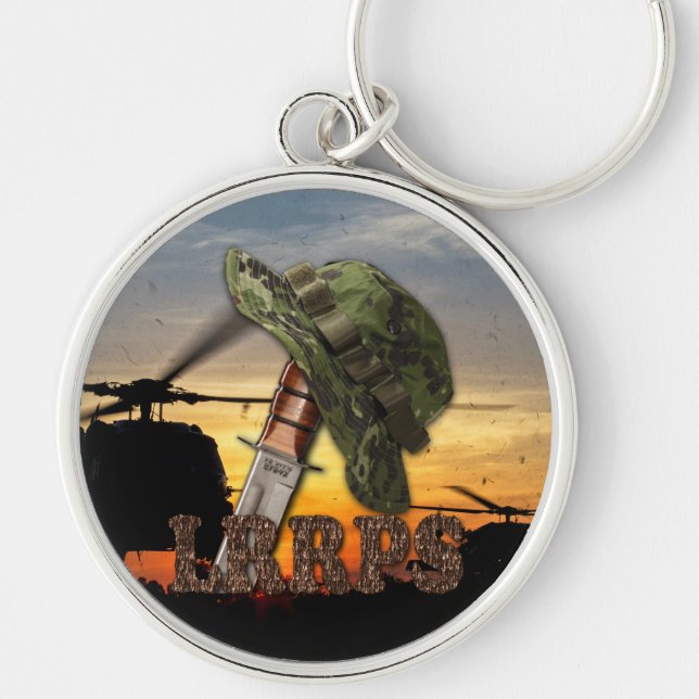 Llavero Militares LRRP LRPS Recreación Francotiradores Sni (Frente)