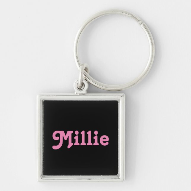 Llavero Millie de cadena de claves (Frente)