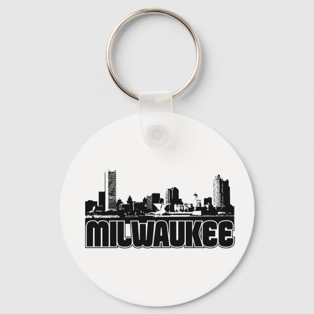 Llavero Milwaukee Skyline (Anverso)