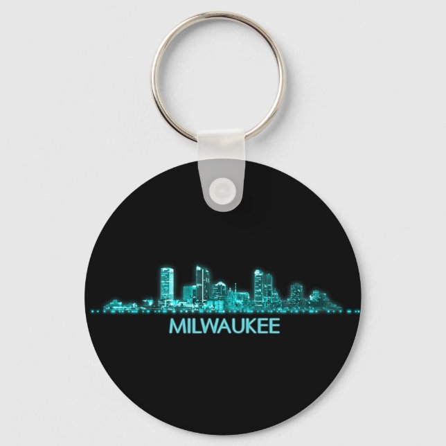 Llavero Milwaukee Skyline (Anverso)