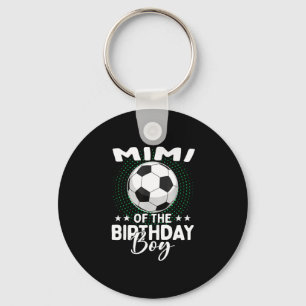 Llavero Mimi del cumpleaños del chico jugador de fútbol Cu