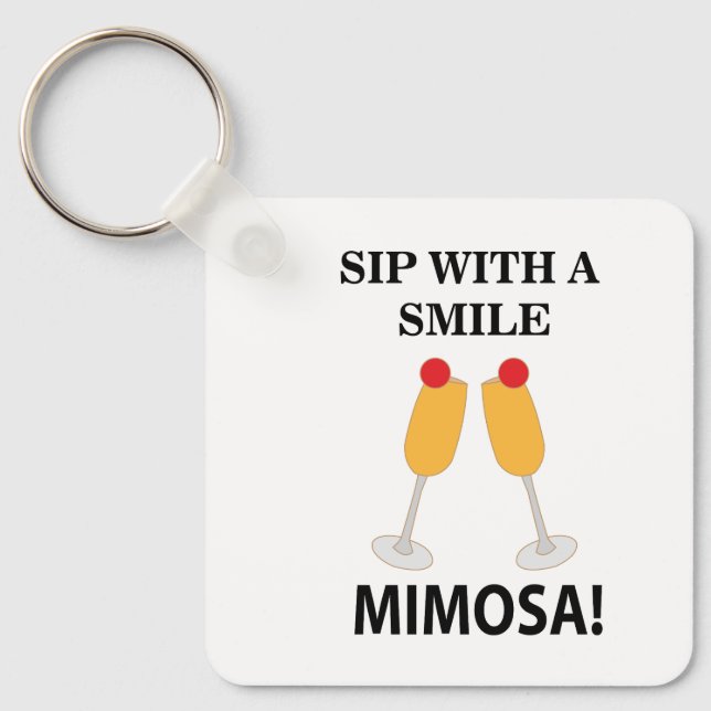 Llavero Mimosa Sip Con Sonrisa Mimosa (Anverso)