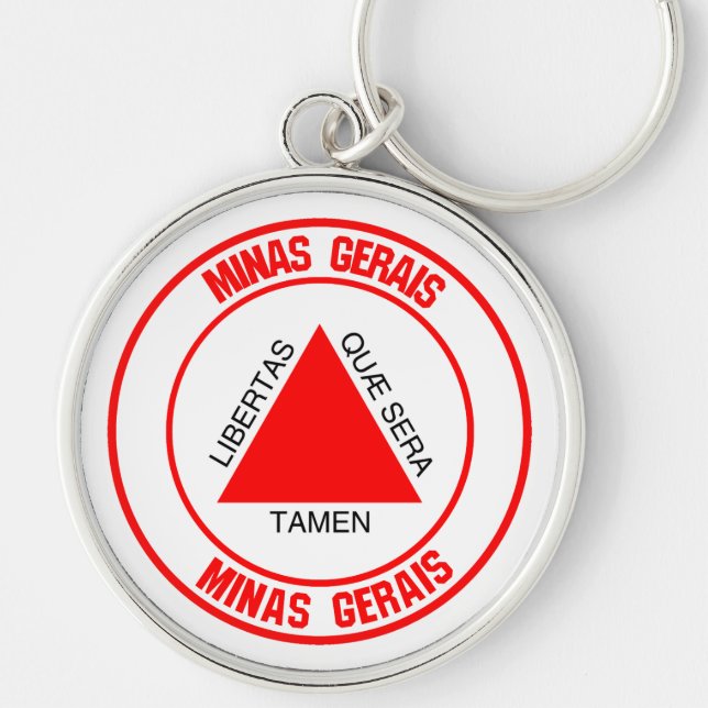 Llavero Minas Gerais Round Emblem (Frente)