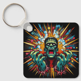Llavero "Mind Meltdown Frankenstein" Aluminum Keychain