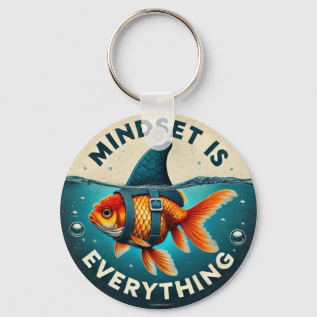 Llavero Mindset Is Everything Juxtaposition  (Anverso)